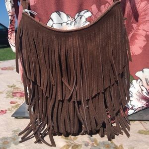 Fringe Crossbody Bag